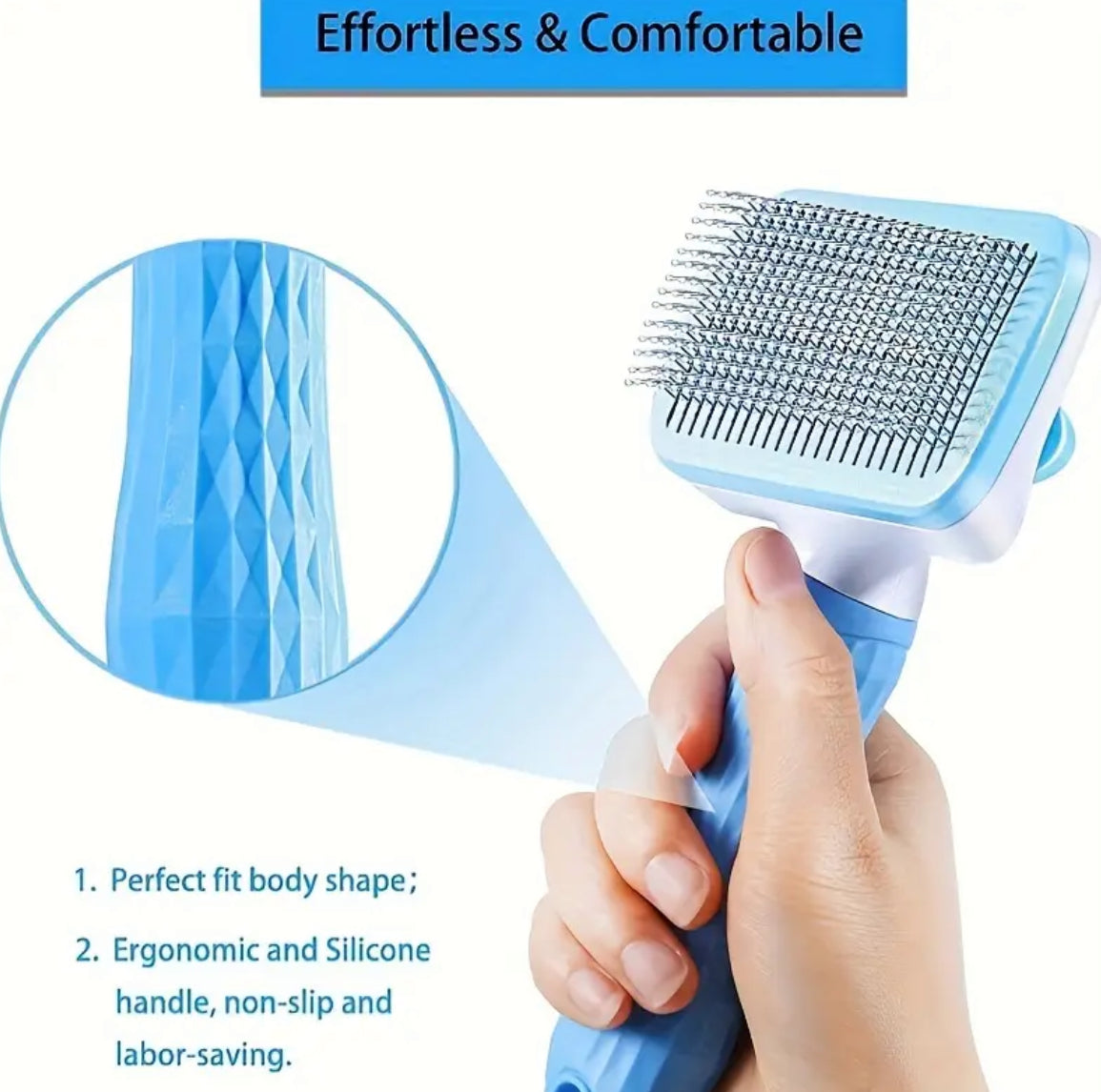 Pet Deshedding Grooming Brush