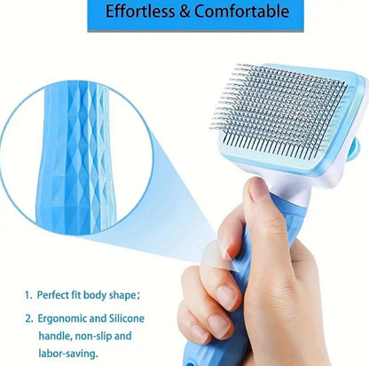 Pet Deshedding Grooming Brush