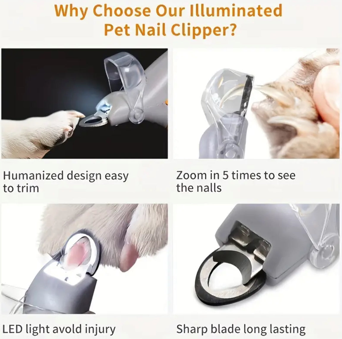 Cat And Dog Nail Clippers