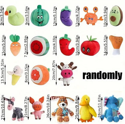 3pcs random Bite-Resistant Dog Toy Set