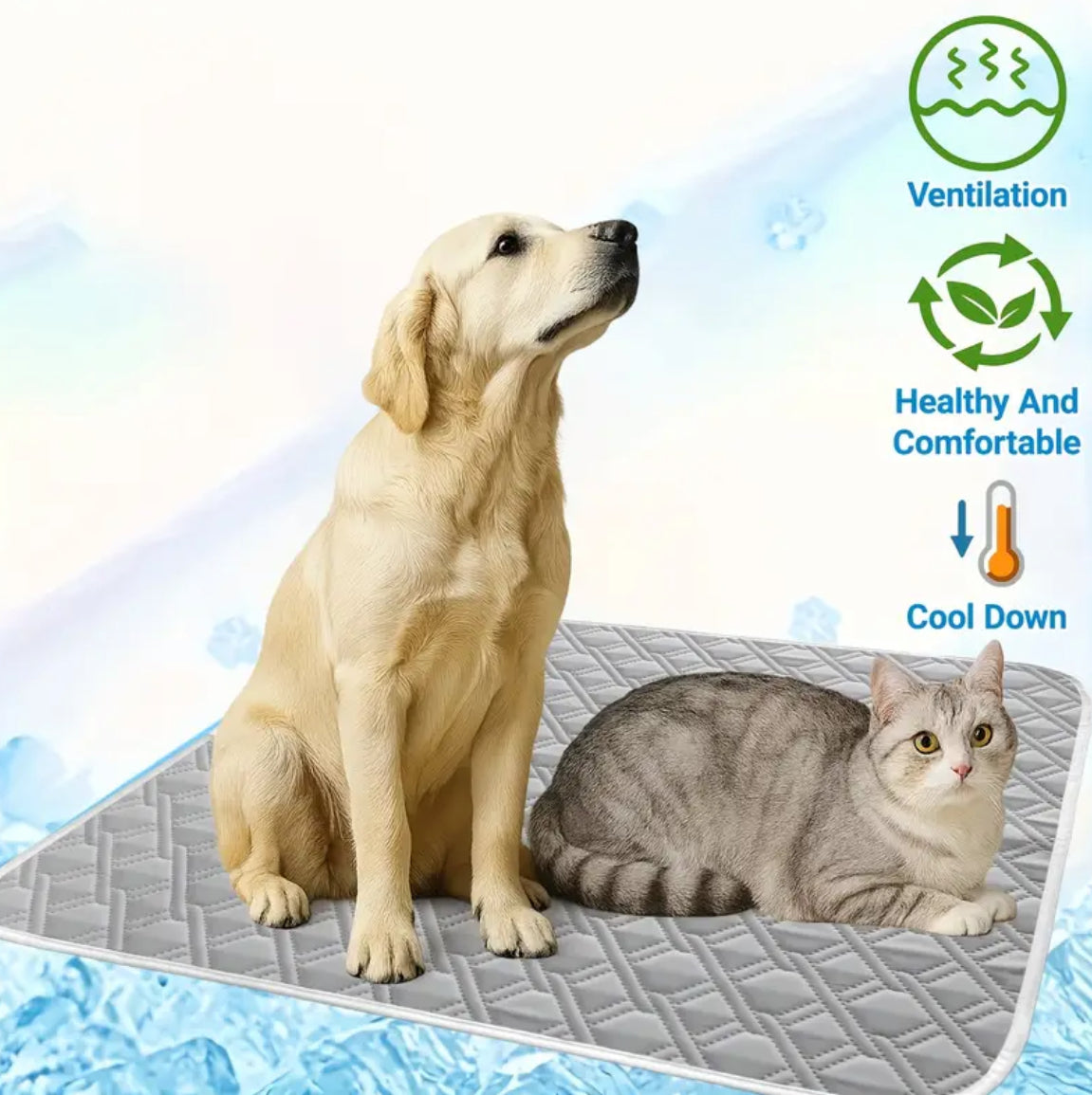 Pet Cooling Mat for Dogs & Cats